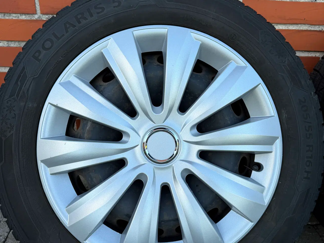 Billede 4 - 16 originale renault stålfælge med vinterdæk