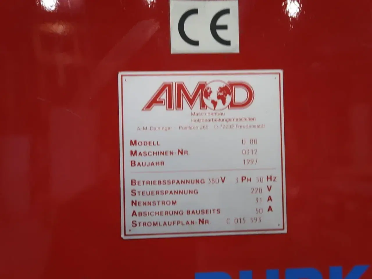 Billede 7 - Presse AMOD U 80