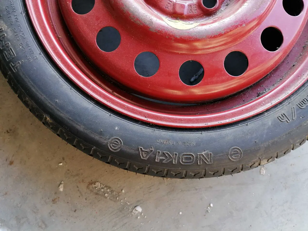 Billede 5 - Reservehjul / Nødhjul 16" SAAB Opel Peugeot