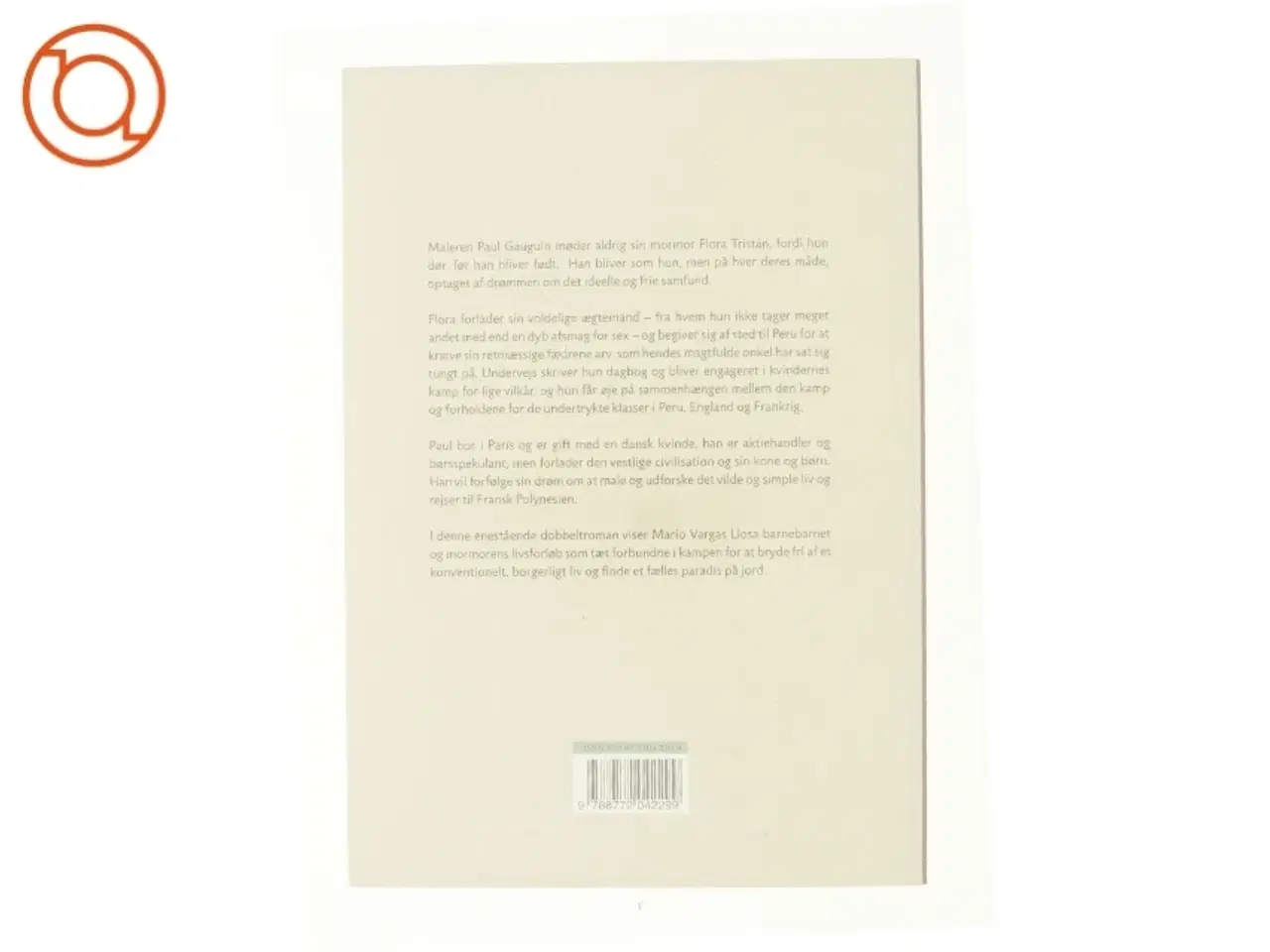 Billede 3 - Vejen til paradis af Mario Vargas Llosa (Bog)