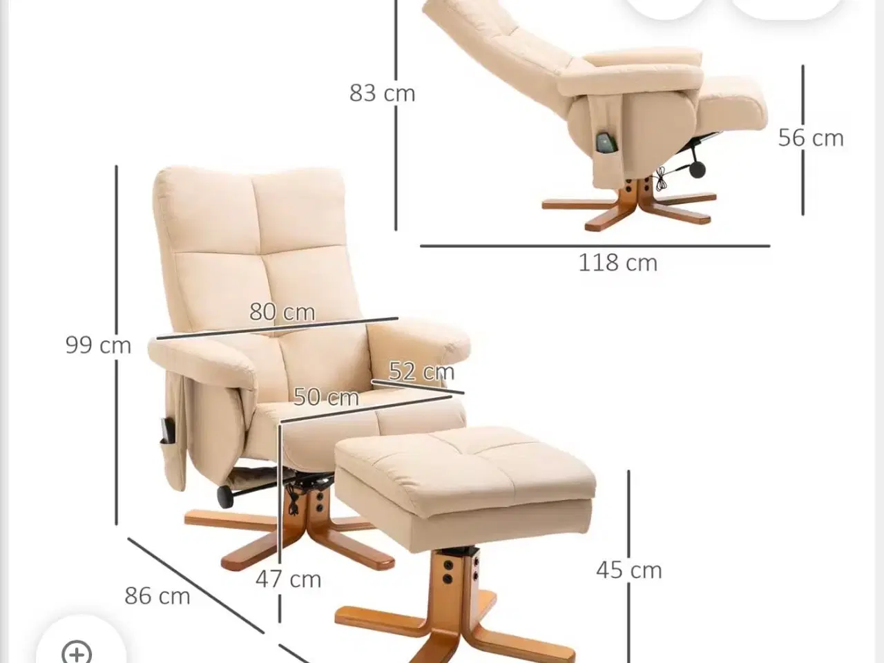 Billede 2 - Massage stol.