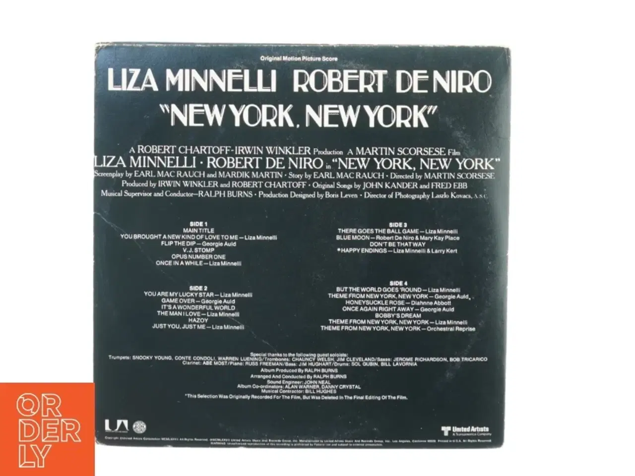 Billede 3 - Liza Minnelli & Robert de Niro - “New york New york”, United Artist (str. 30 cm)