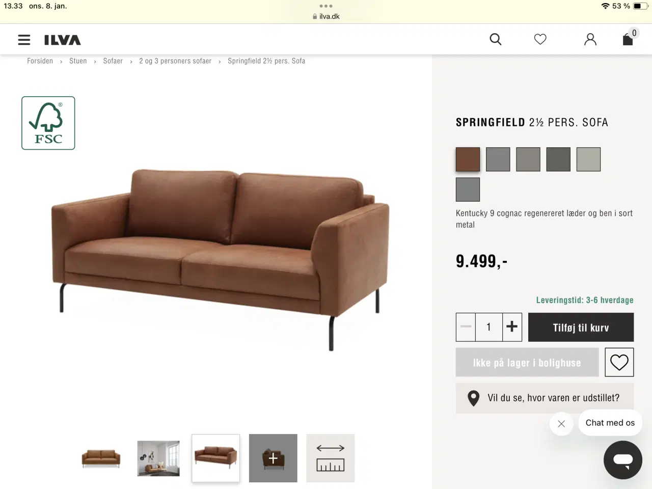 Billede 3 - 2,5 personers sofa