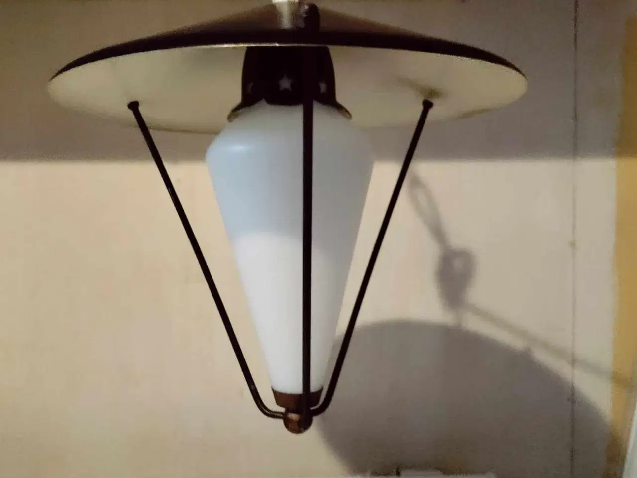 Billede 2 - super fed retro lampe af bent karby