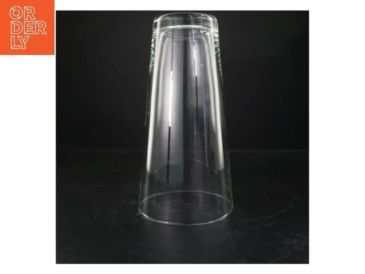 Billede 3 - Høj glas vase (str. 30 cm)