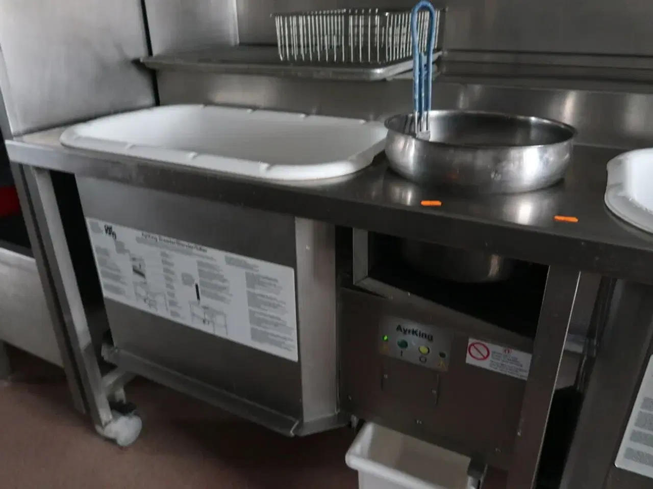 Billede 4 - Dobbelt paneringsstation AYRKING Breader/Blender/Sifter