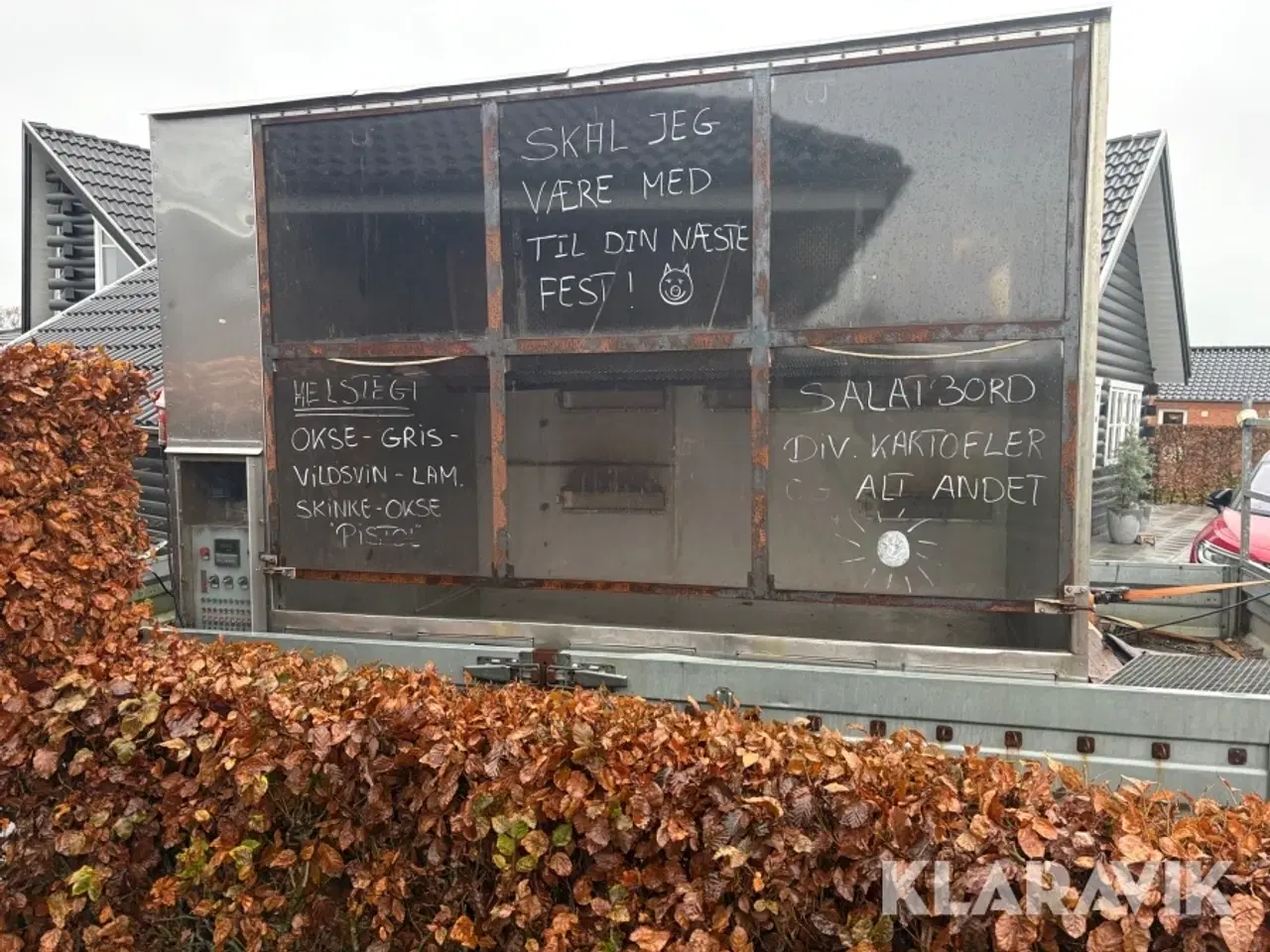 Billede 2 - Trailer med stor industri grill Selandia