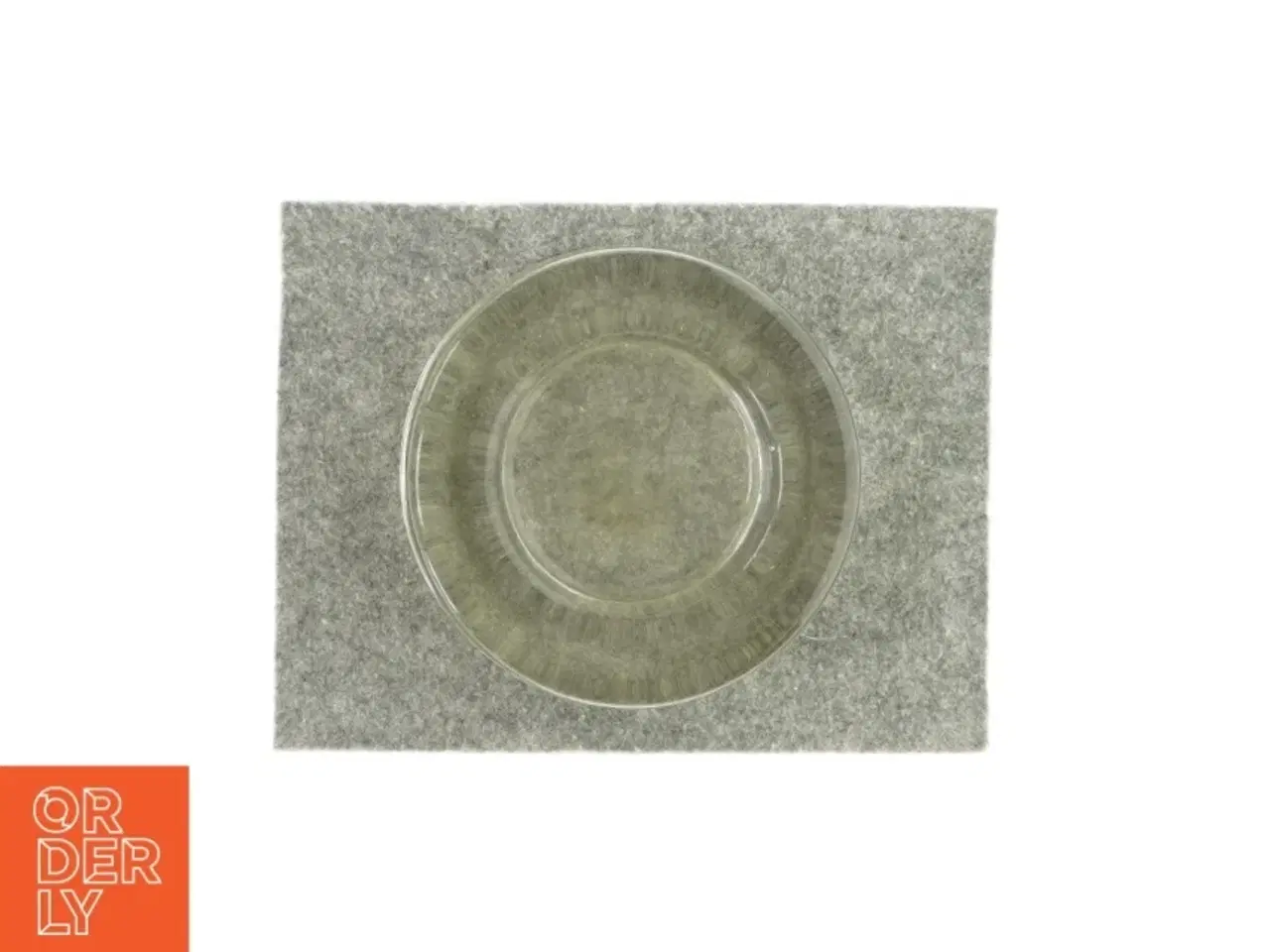 Billede 2 - Glasskål/Askebærger (str. HØ: 3x15 cm)