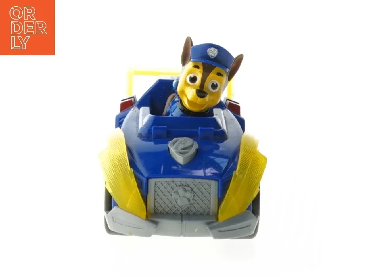 Billede 2 - Blå legetøjspolitibil med figur fra Paw Patrol (str. 10x18x8 cm)