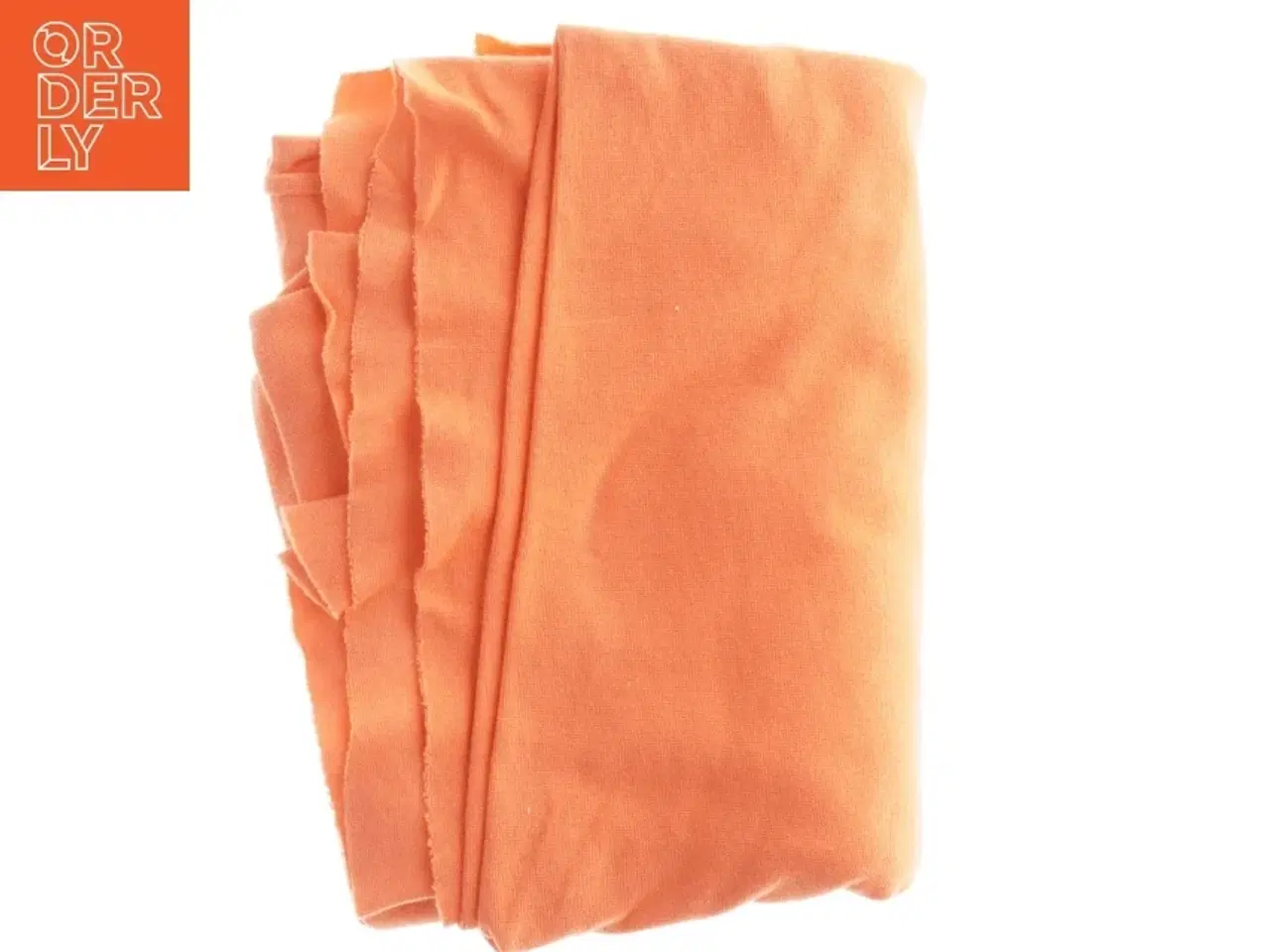 Billede 4 - Orange sweatstof (str. 144 x, 100 cm)