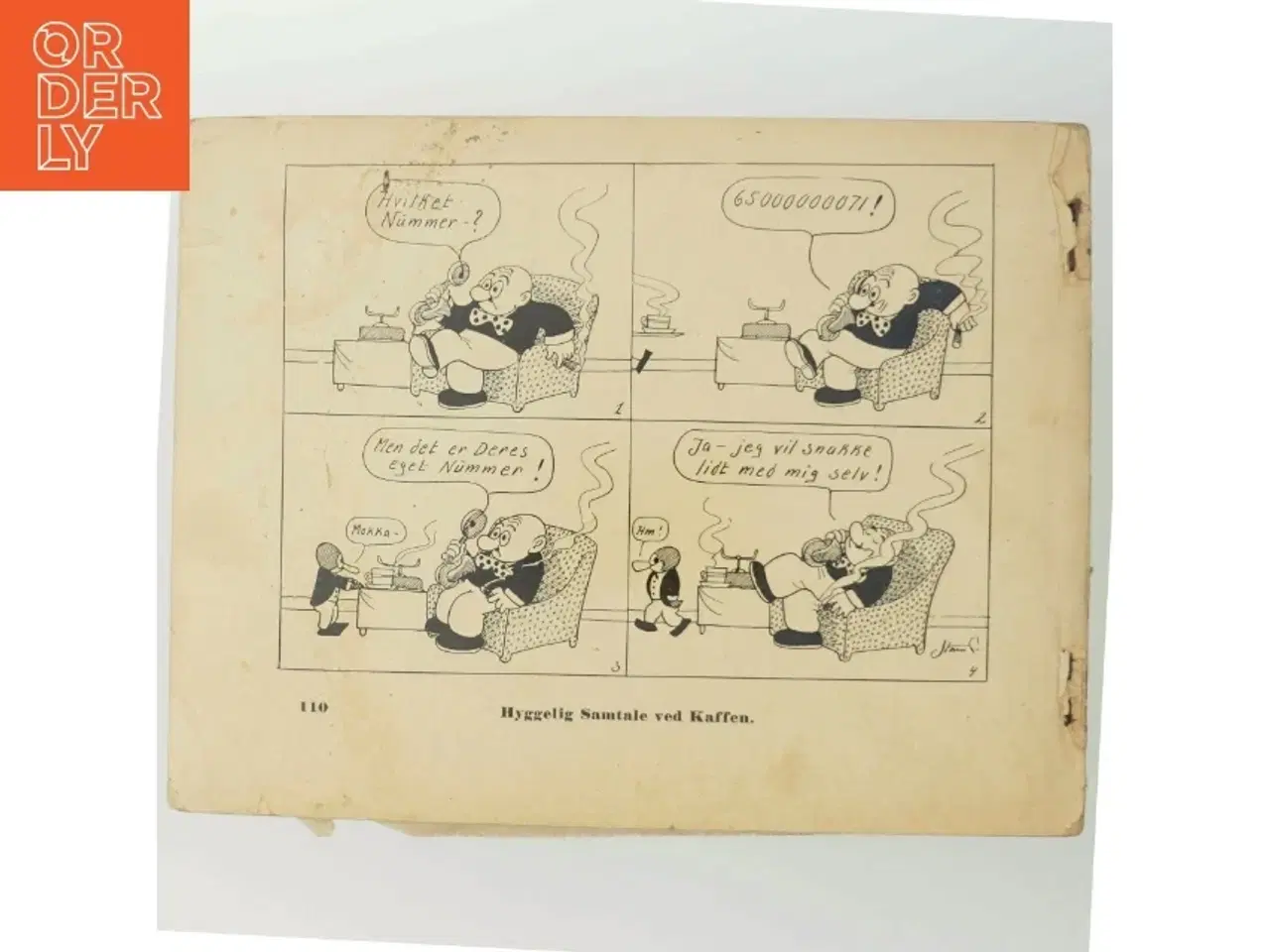 Billede 3 - Gammel tegneserieside