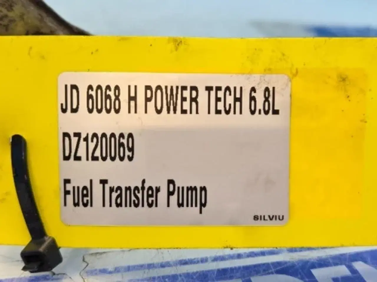 Billede 8 - John Deere 6068  Brændstof Transferpumpe  DZ120069