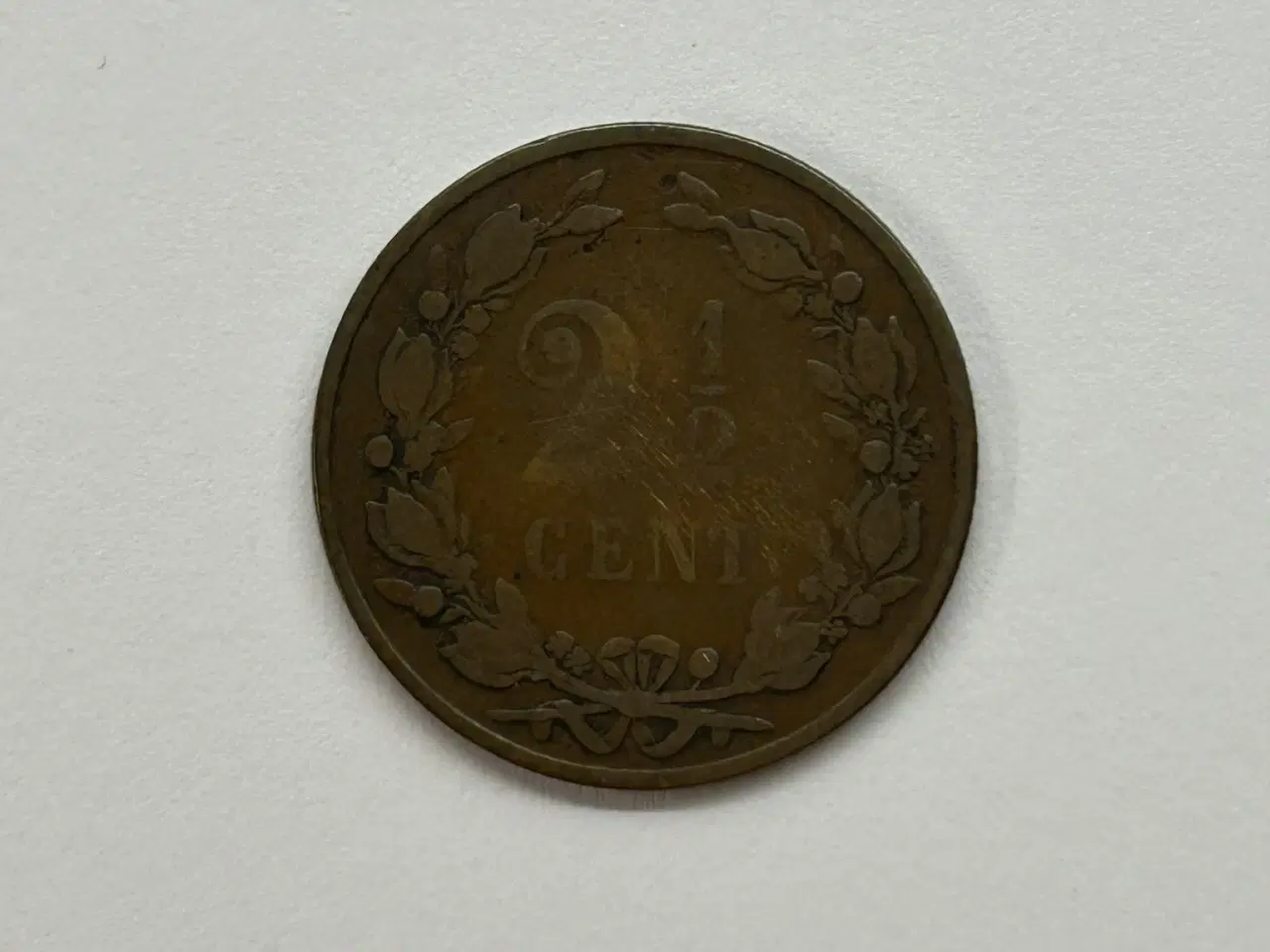 Billede 2 - 2 1/2 Cents Netherlands 1883