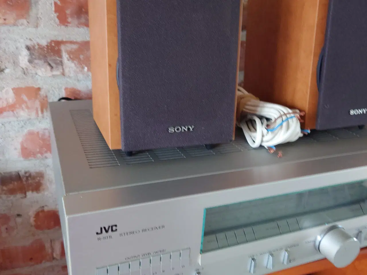 Billede 7 - JVC RETRO anlæg-receiver med højttalere 