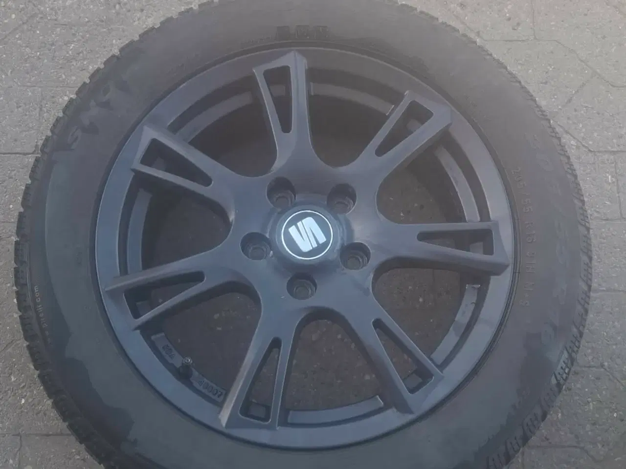 Billede 5 - Seat 16" Sorte Alufælge