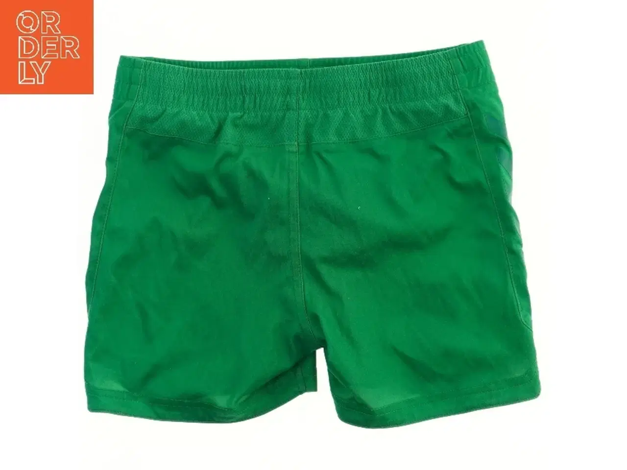 Billede 2 - Grønne shorts med logo fra Hummel (str. 104)