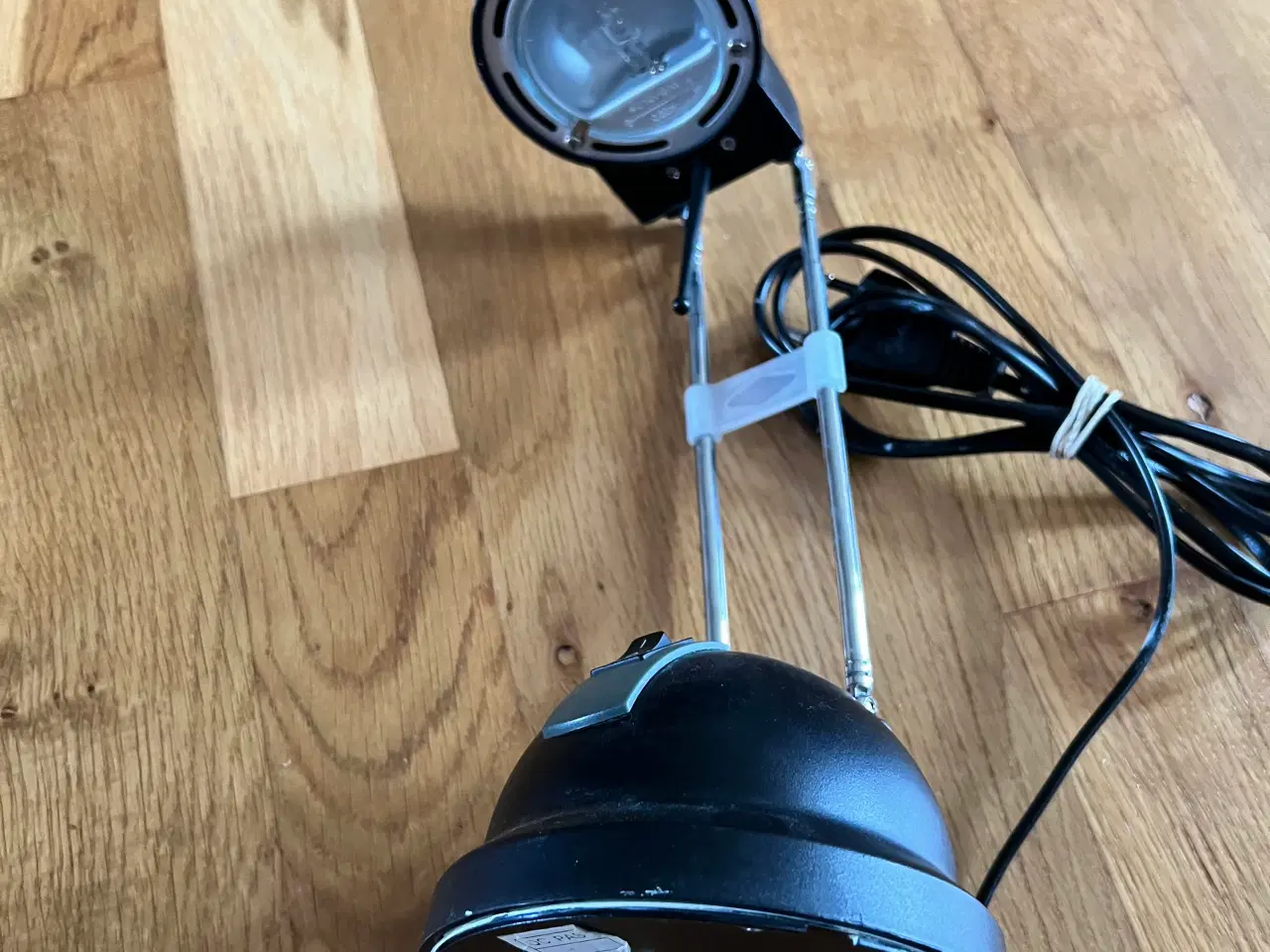 Billede 1 - Halogen skrivebordslampe sort