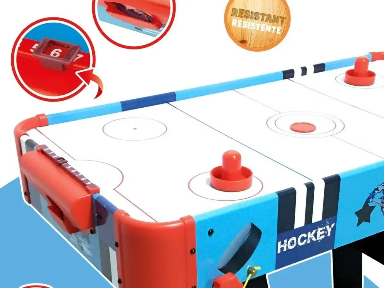 Billede 6 - Air hockey bord CB Games - 81 × 63 × 42 cm
