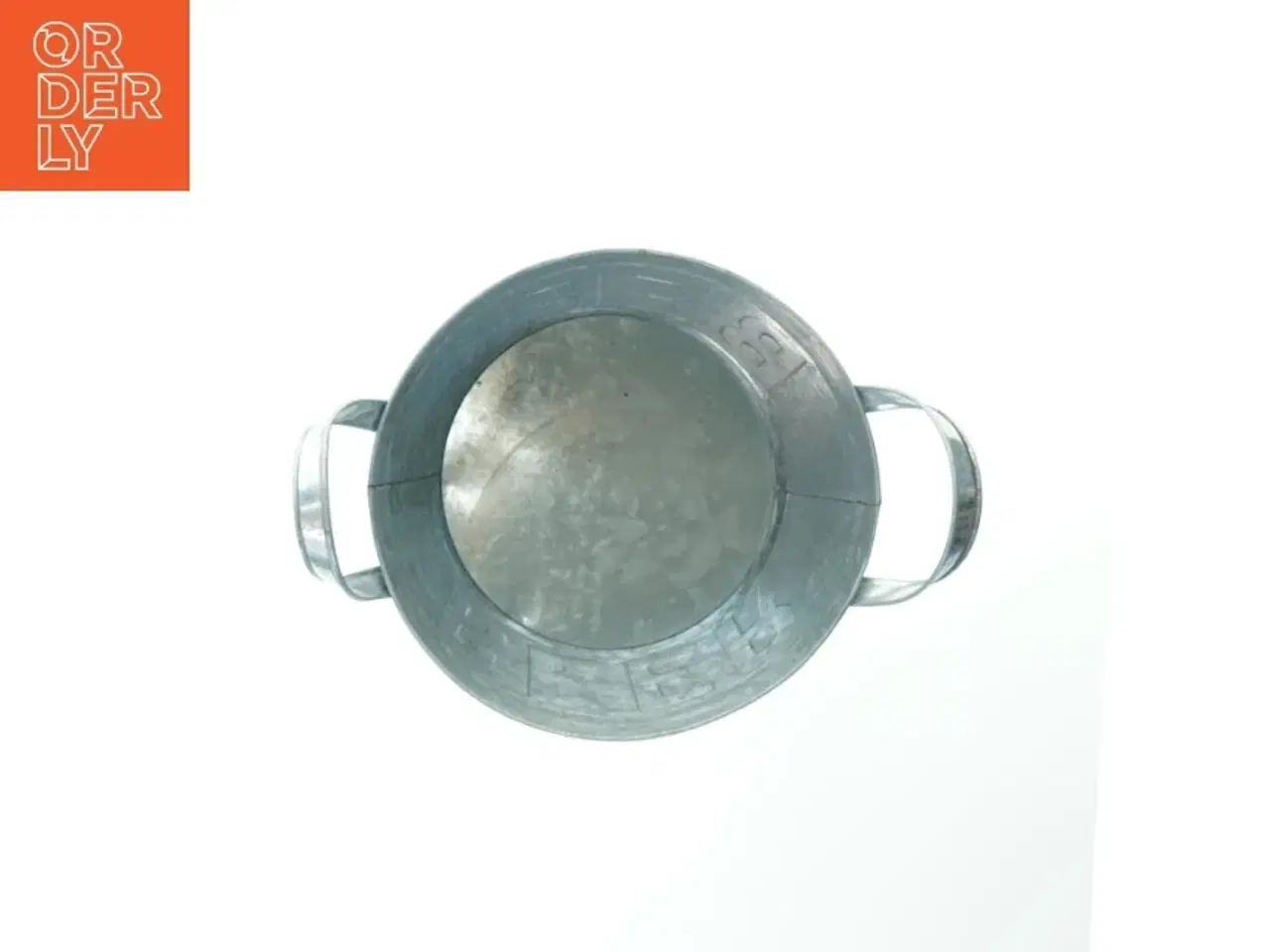 Billede 2 - Metalkøler med graverede bogstaver (str. Ø 25 cm)