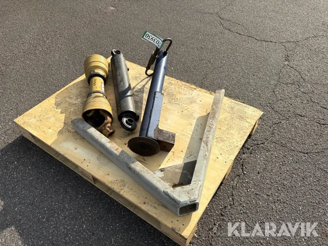 Billede 7 - Hydraulikstempel, PTO, hydraulisk støtteben og A-ramme