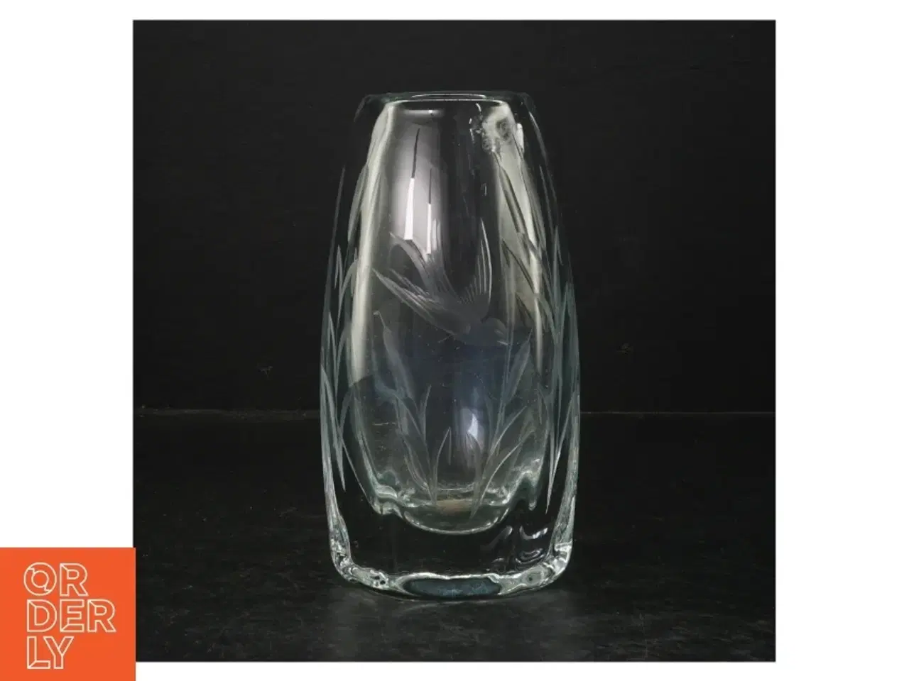 Billede 1 - Krystalvase (str. 20 cm)