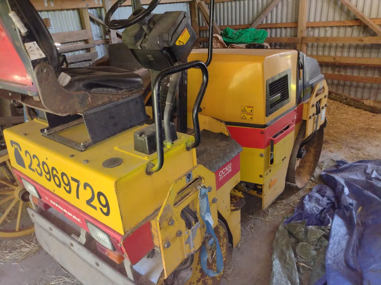 Billede 2 - Vejtromle 1600 kg 110 bred. Med vibration. Alt vir