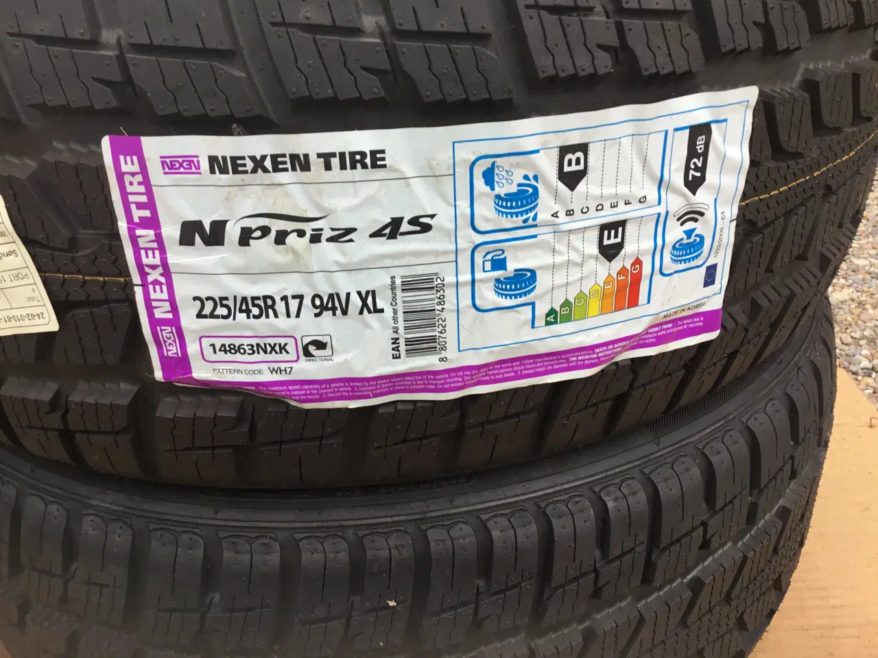 Billede 1 - NEXEN DÆK 225/45R 17” 94V