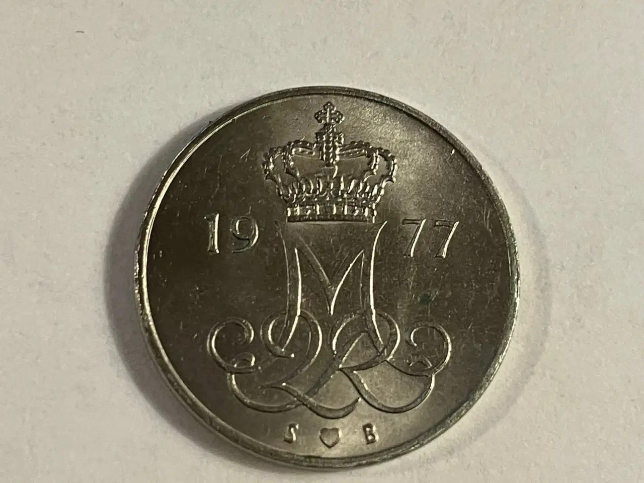 Billede 1 - 10 Øre 1977 Danmark