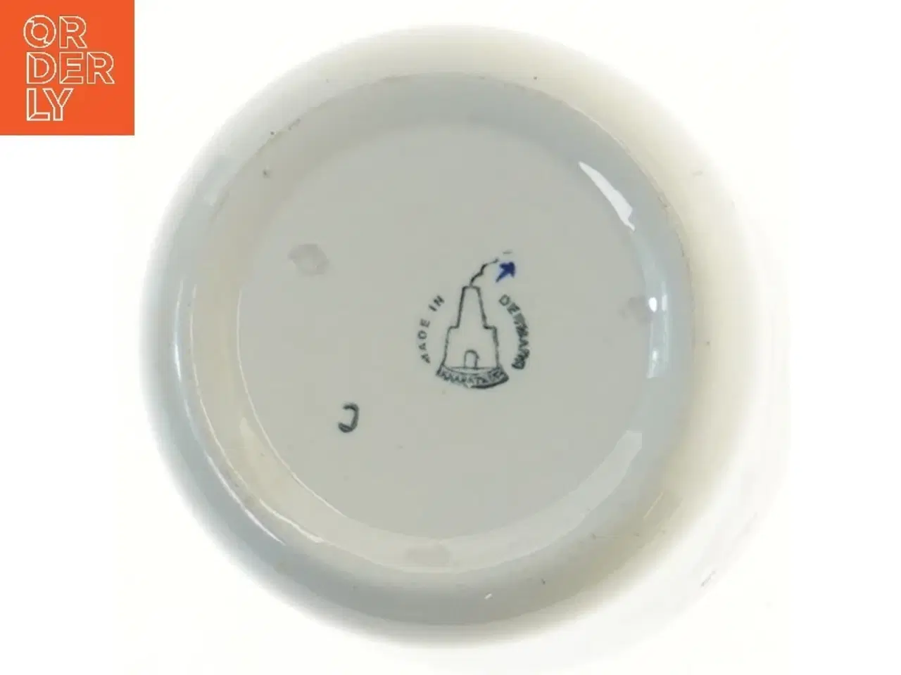 Billede 4 - Keramikkrukke med låg til kakao fra Knabstrup (str. 13 cm)