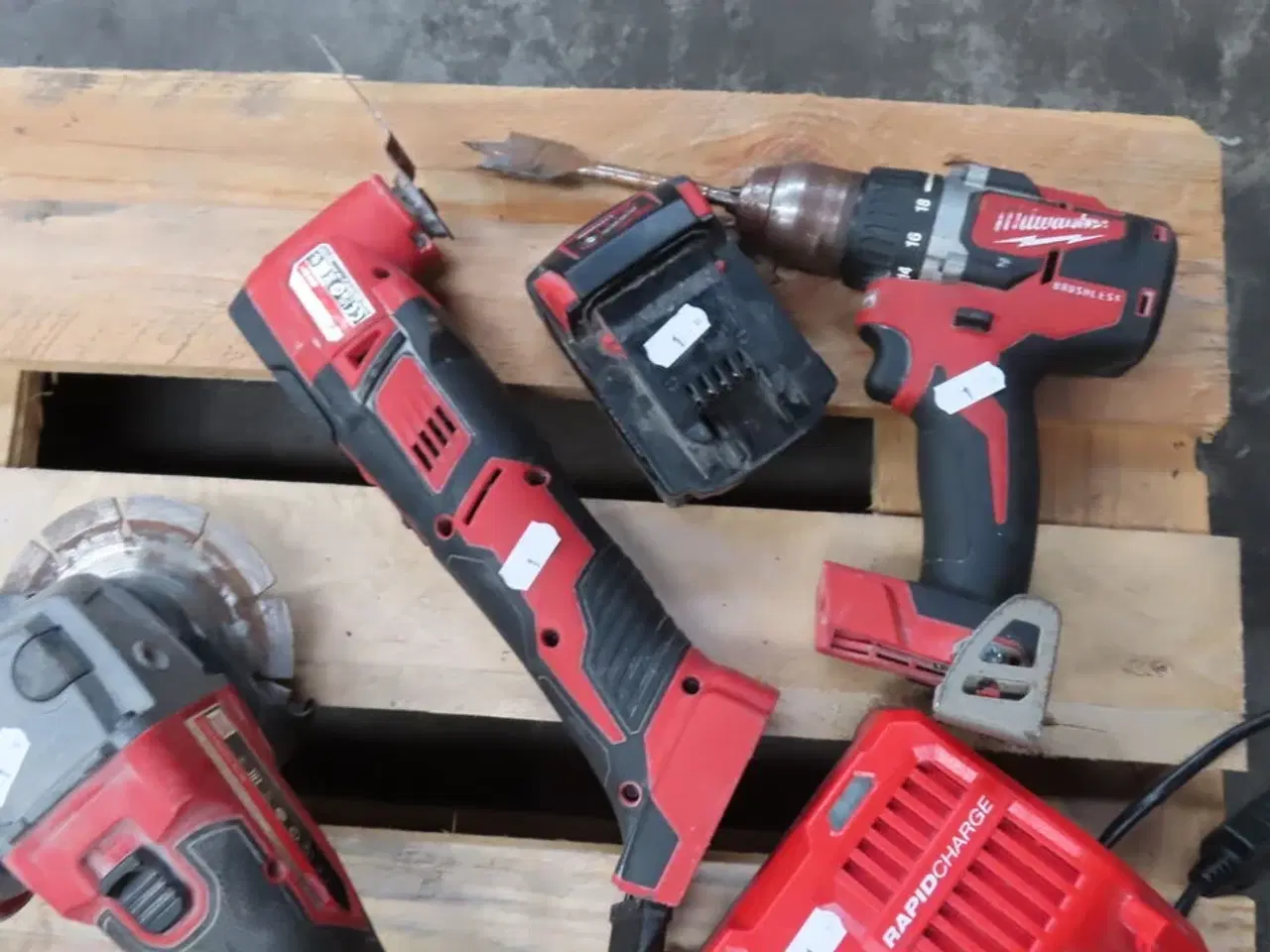 Billede 2 - 3 stk. elværktøj MILWAUKEE