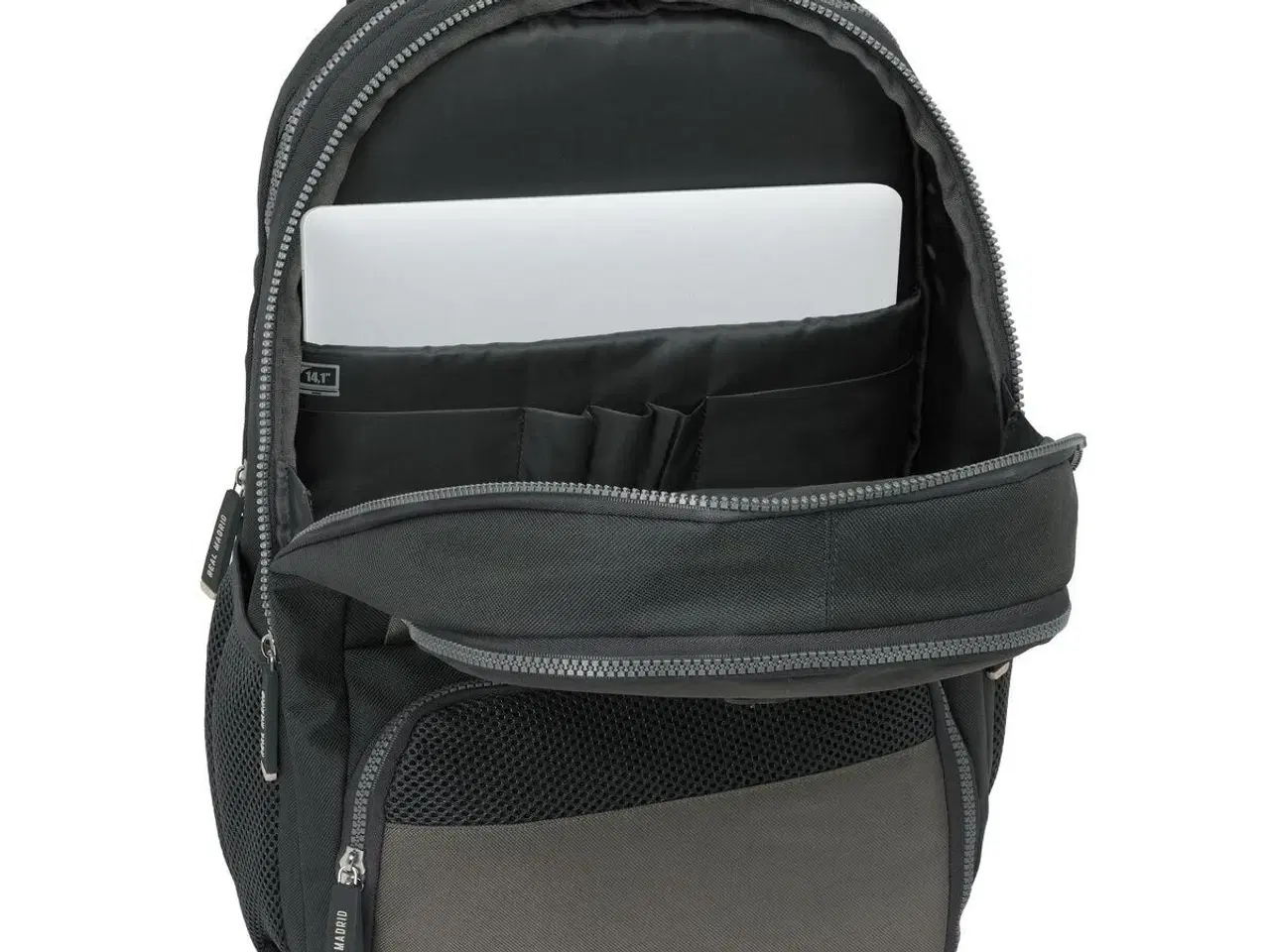 Billede 6 - Real Madrid C.F. skoletaske - grå 30 × 42 × 17 cm