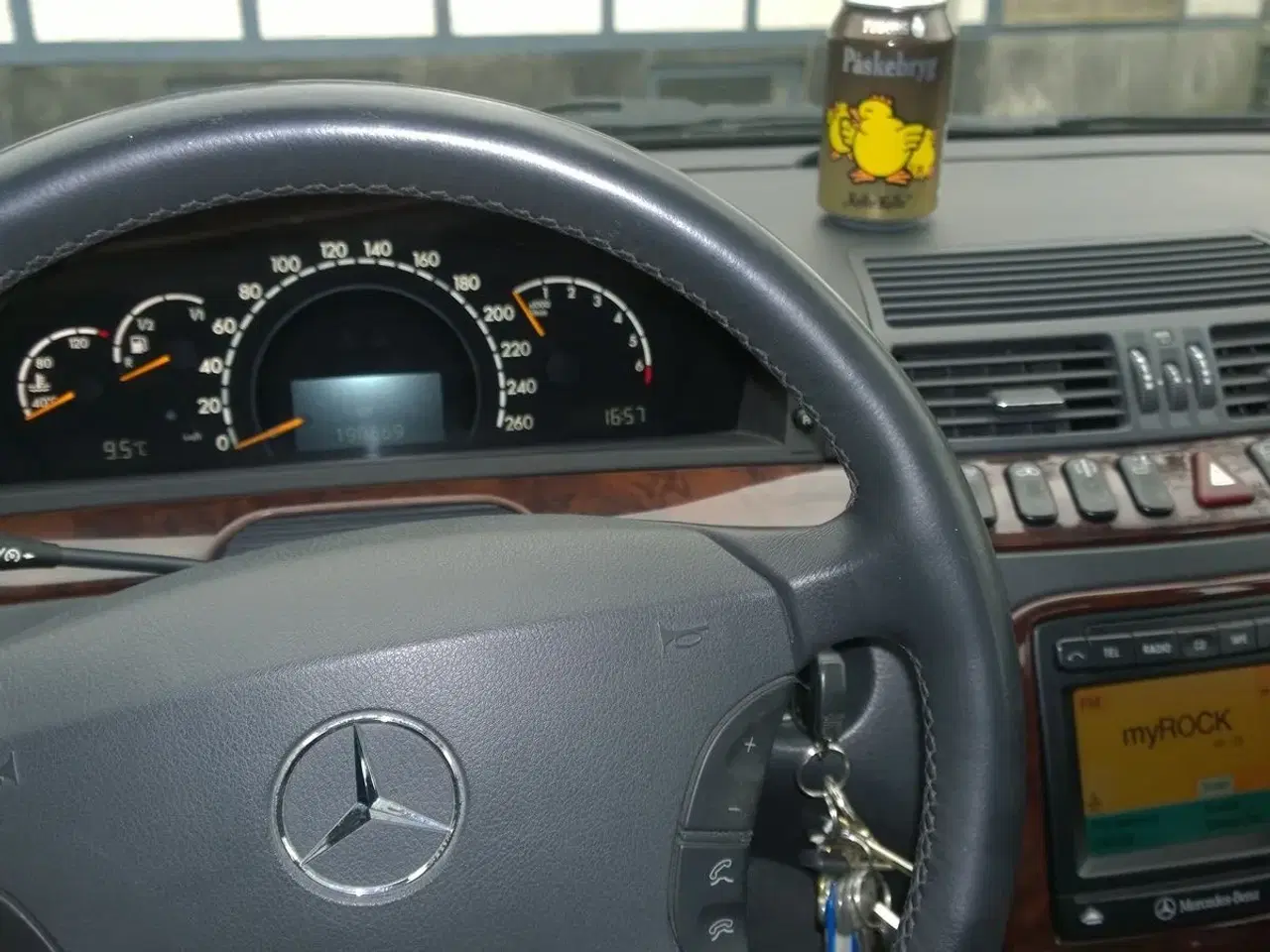 Billede 7 - Mercedes S320 Sort / Sort læder