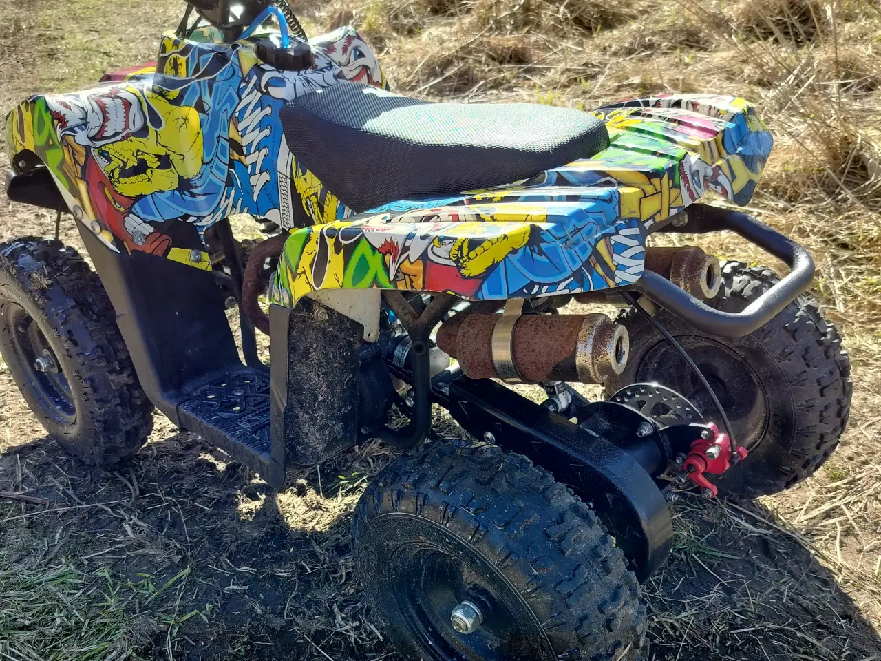 Billede 3 - 50 ccm 2 takt Komoto Børne ATV 