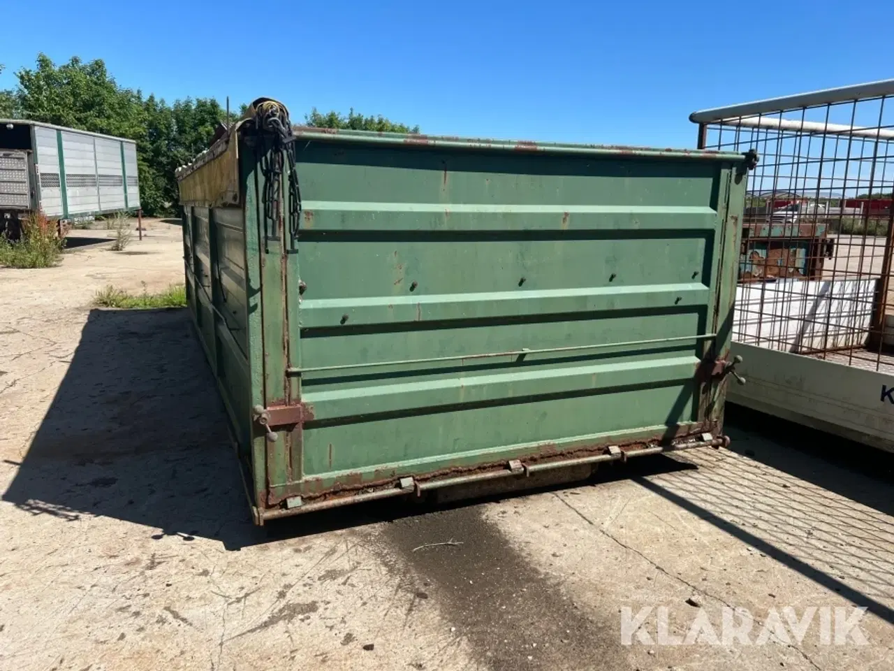 Billede 7 - Korn container med rullepressenning