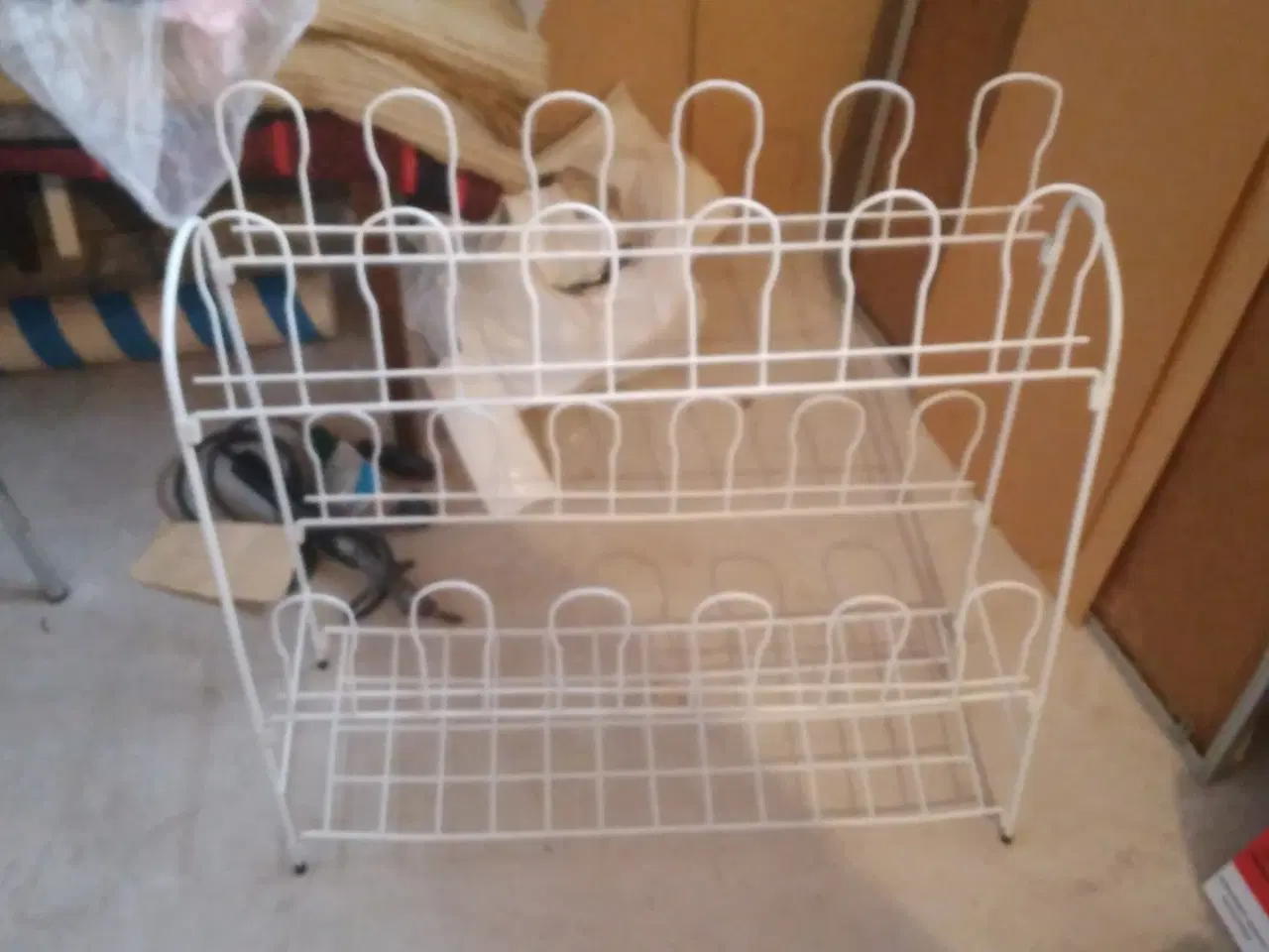 Billede 1 - Skostativ til 12 par sko + hylde