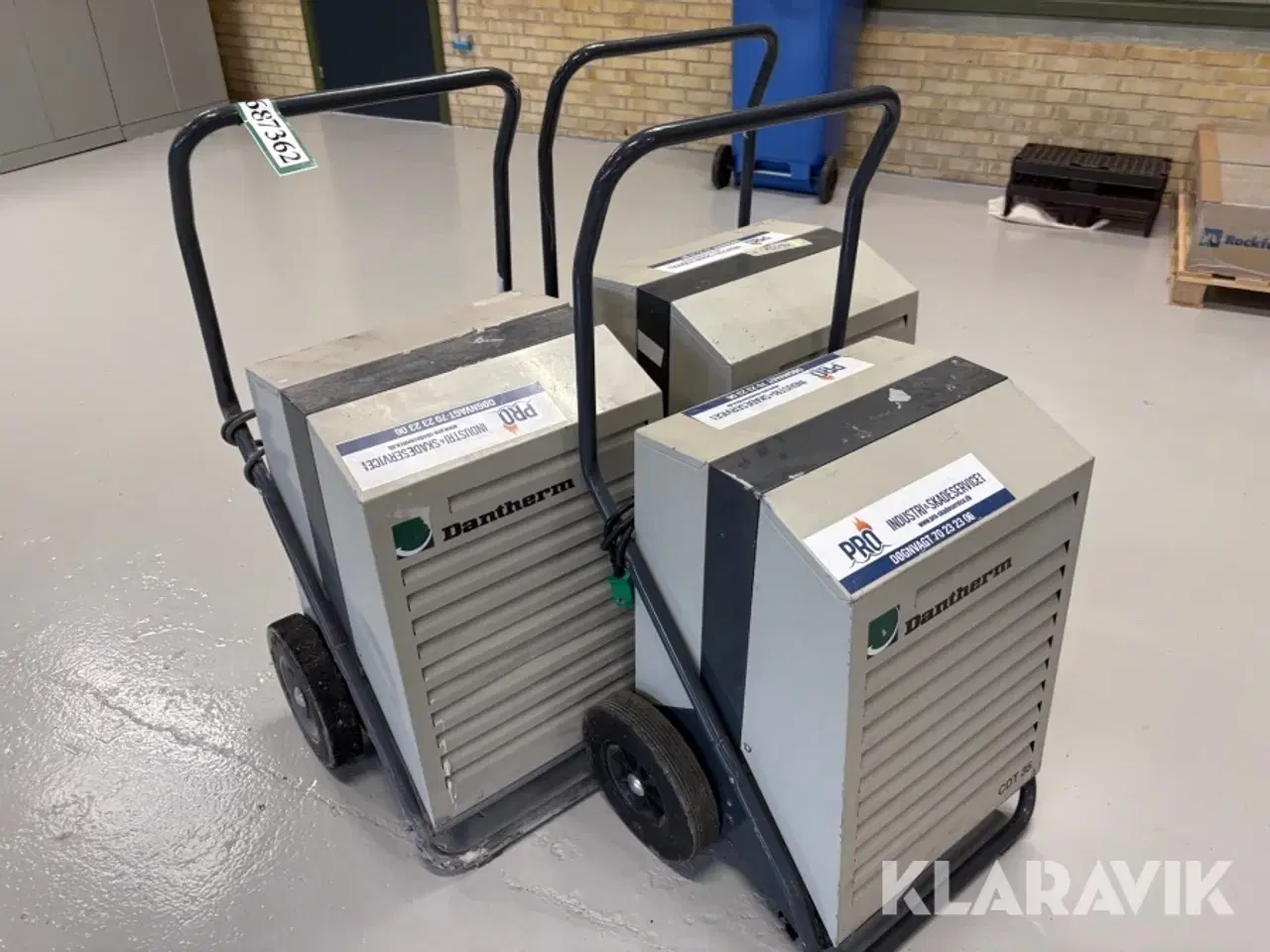 Billede 3 - Affugtere Dantherm CDT 35 3 styk
