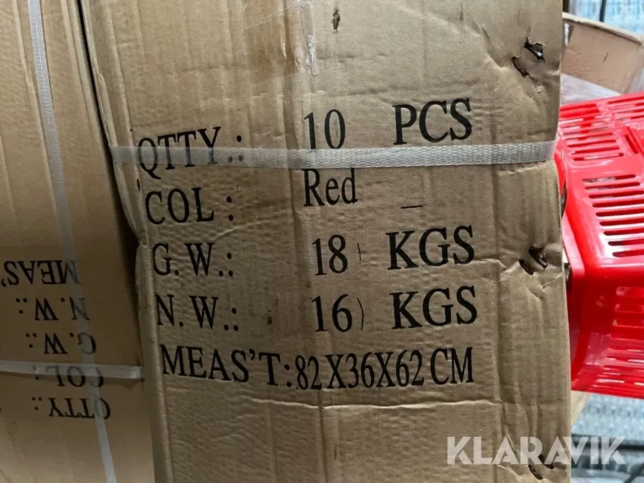 Billede 4 - Indkøbskurve på hjul - 70 styk