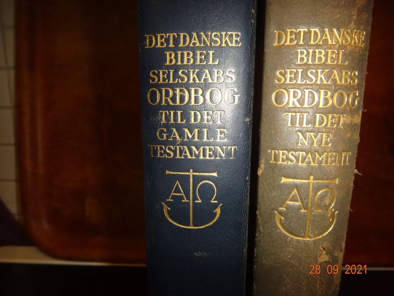 Billede 1 - Bibelordbøger Gl. og Ny Testamente (Antikvarisk).