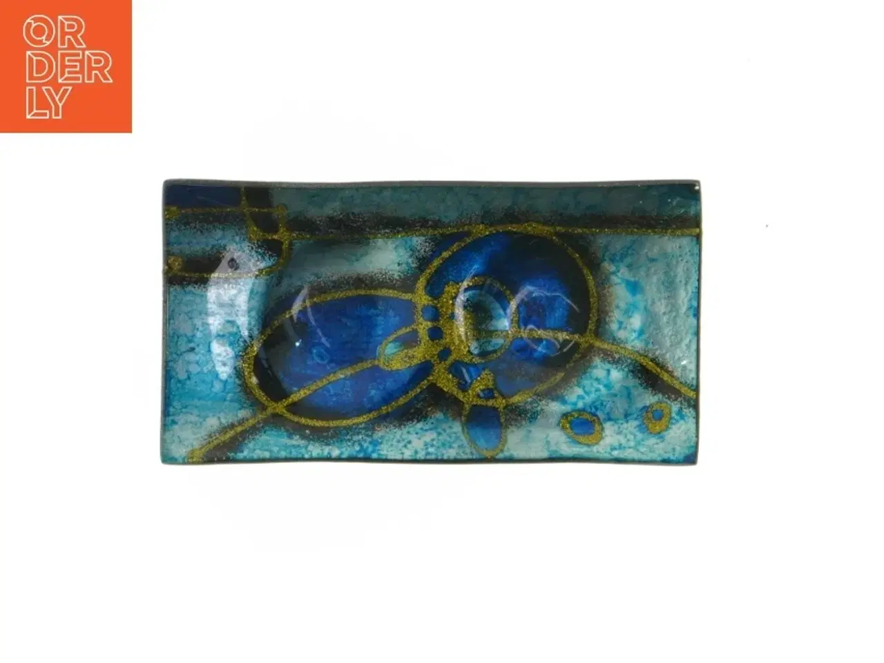 Billede 2 - Rektangulært glasfad (str. 18x10 cm)