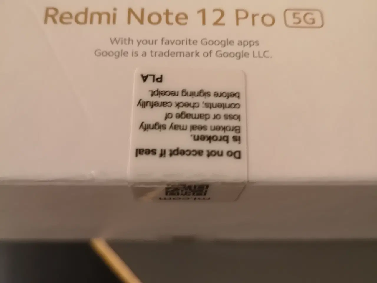 Billede 2 - Redmi Note 12 Pro 5G Midnight Black  6GB RAM 128GB