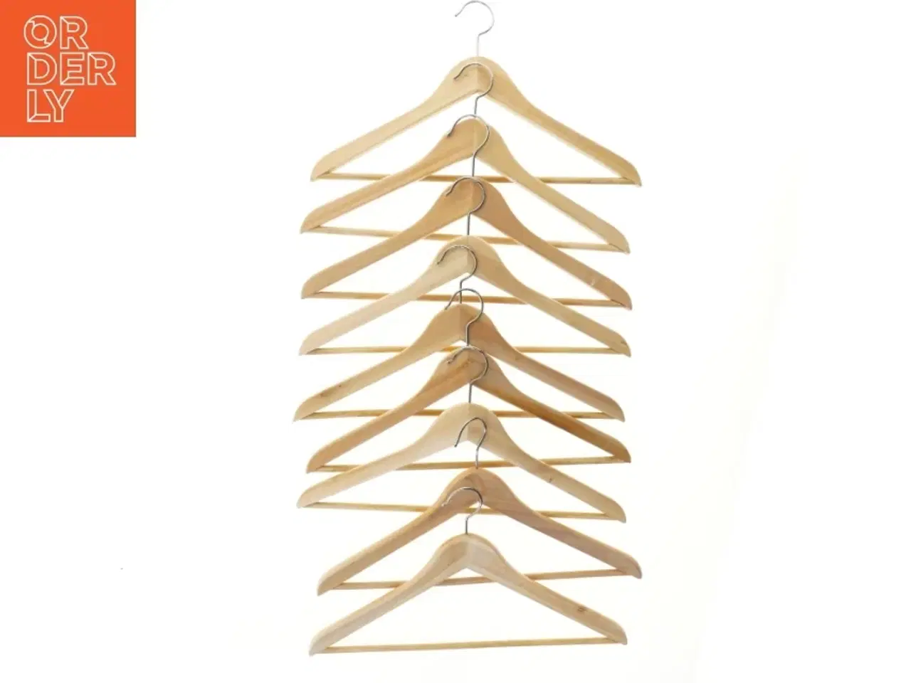 Billede 1 - Træbøjler sæt (str. 9 stk 44 cm)