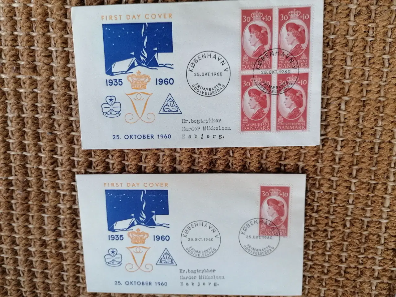 Billede 4 - Førstedagskuverter og ustemplede frimærkemapper