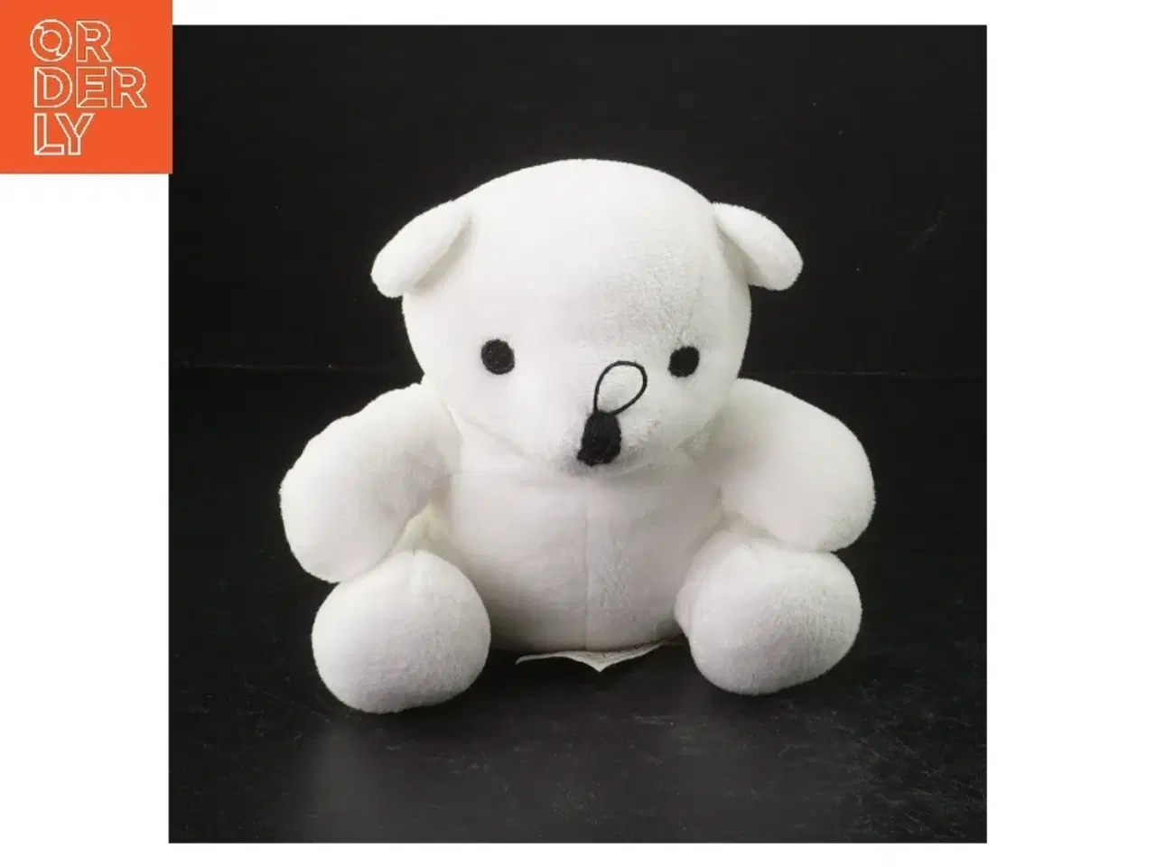 Billede 1 - Hvid bamse fra Zoo (str. 15 cm)