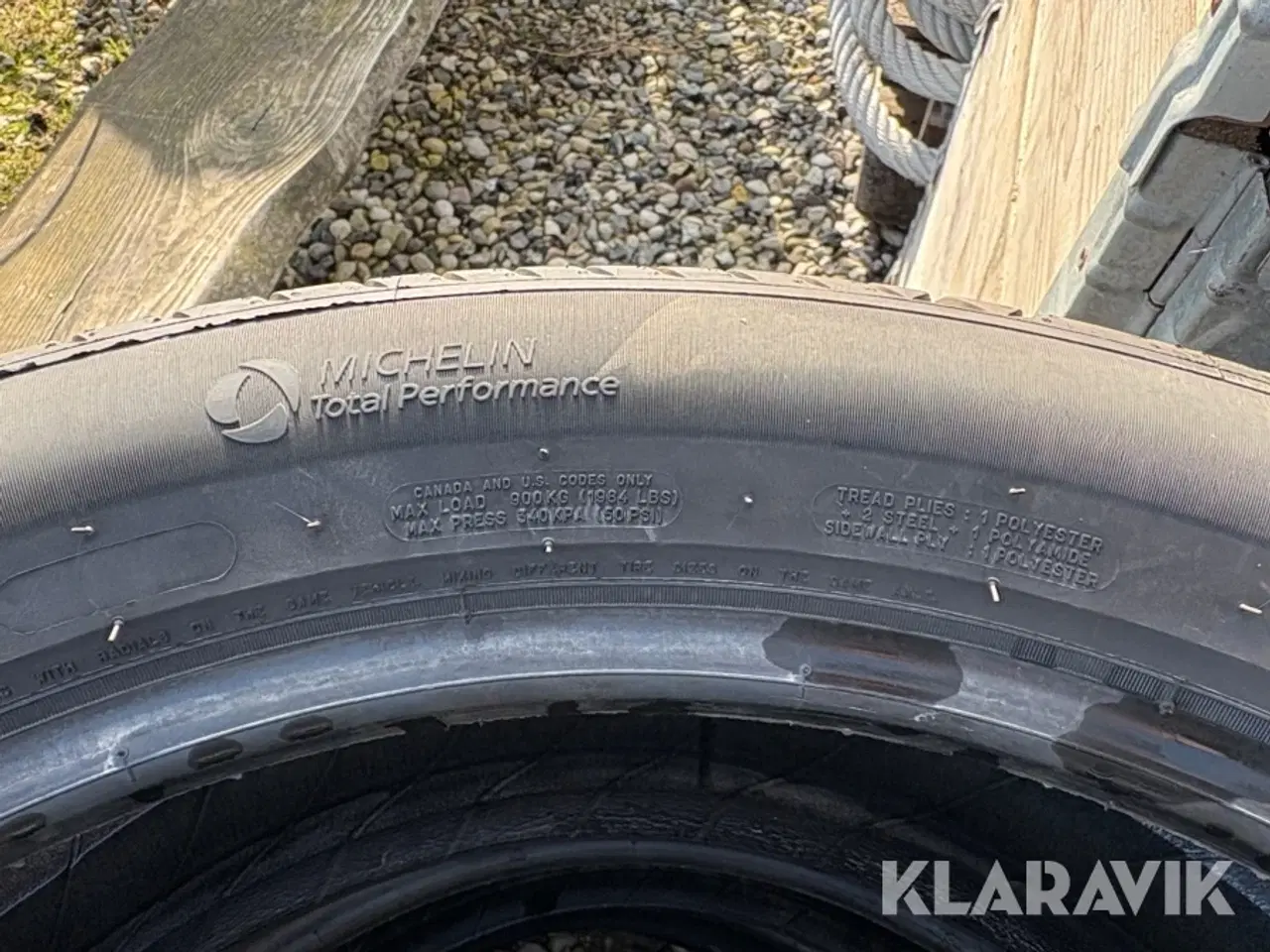 Billede 5 - Dæk Michelin E-Primacy til elbil 4 styk