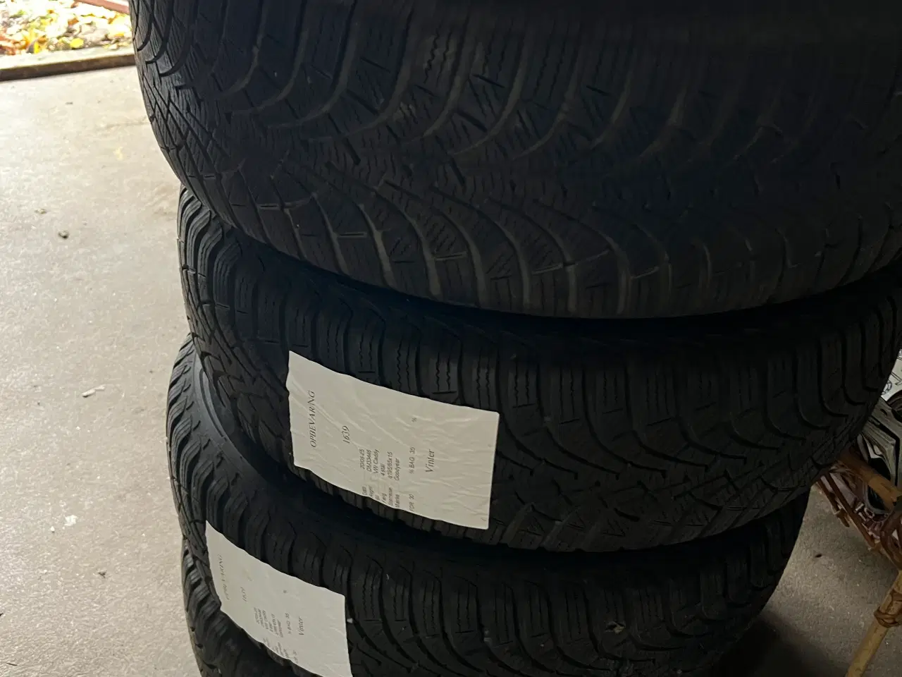 Billede 1 - Vinterdæk 195/65x15