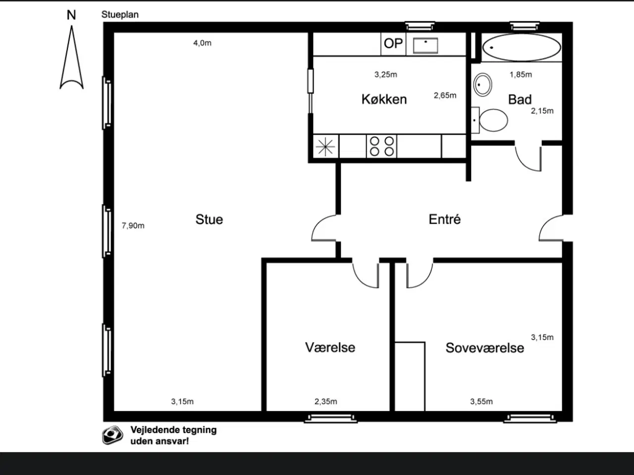 Billede 1 - lejlighed for lejer