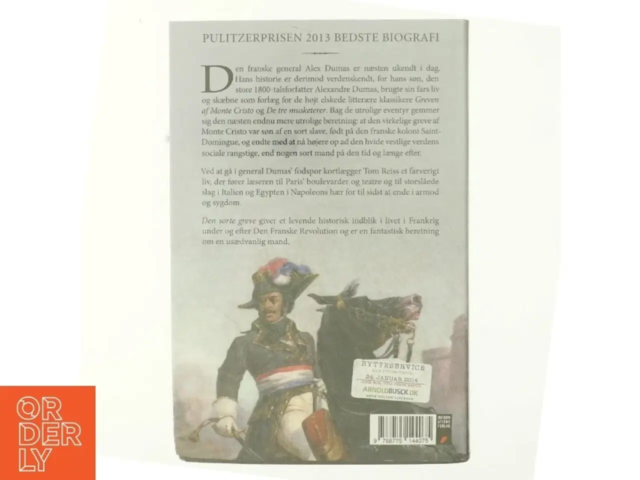 Billede 3 - Den sorte greve : Napoleons rival og den virkelige greve af Monte Cristo af Tom Reiss (Bog)