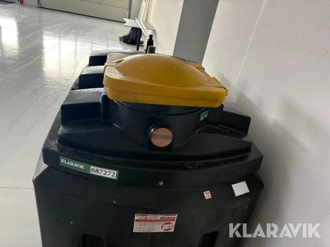 Billede 7 - Tank til spildolie Kingspan Miljøcontainere A/S 0.Z 1300 med pumpe