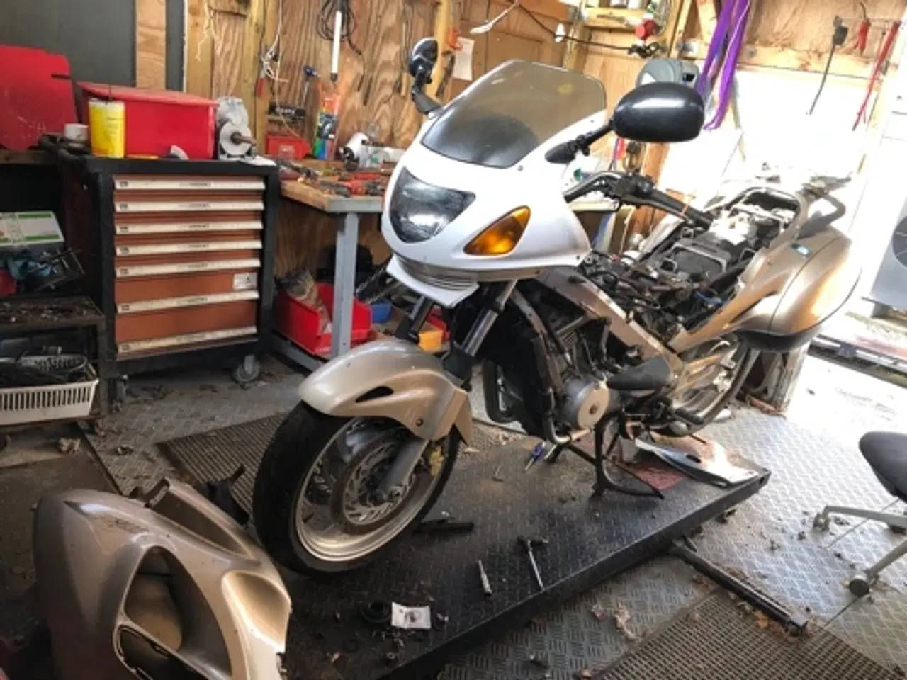 Billede 2 - Honda NTV 650 Deauville - "Gør-det-selv"