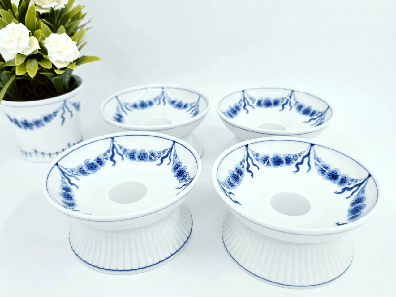 Billede 6 - Empire Lysestage Til Kertel Lys og Bloklys 